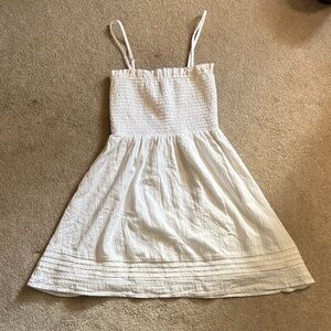 American Eagle Outfitters White Mini Dress Removable & Adjustable Straps